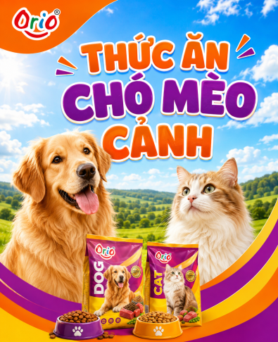 Thức Ăn Cho Chó Mèo Orio